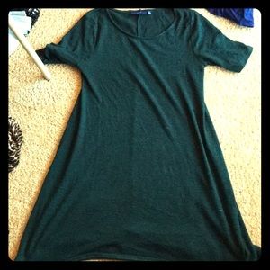 Apt. 9 medium green fuzzy soft dress